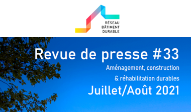 Réseau Bâtiment Durable – Création de l’Observatoire de la transition bas-carbone